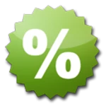 discount calculator android application logo